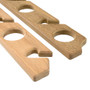 Whitecap Teak Six-Rod Storage Rack - Pair 60614