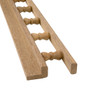 Whitecap Teak L-Type Pin Rail - 5' 60703