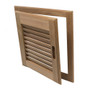 Whitecap Teak Louvered Door & Frame - Right Hand - 15" x 15" 60722
