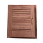 Whitecap Teak Louvered Door & Frame - Left Hand - 15" x 15" 60723