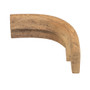Whitecap Teak Rail Outside Corner Molding 60833 - Apollo Lighting