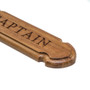 Whitecap Teak "CAPTAIN" Name Plate 62670