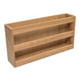 Whitecap Teak Double-Wide Magazine Rack 62508