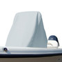 Carver Poly-Flex II Medium Center Console Universal Cover - 45"D x 36"W x 46"H - Grey 53013