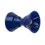 C.E. Smith 4" Bow Bell Roller Assembly - Blue TPR 29331