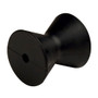 C.E. Smith Bow Roller - Black - 4" Diameter - 3-3/4"W - 1/2" ID 29541