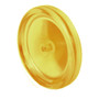 C.E. Smith Bow Roller - Yellow PVC - 8" 29791