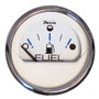 Faria Chesapeake White SS 2" Fuel Level Gauge - Metric (E-1/2-F) 13818 - Apollo Lighting