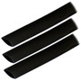 Ancor Adhesive Lined Heat Shrink Tubing (ALT) - 3/4" x 3" - 3-Pack - Black 306103