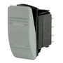 BEP DPDT Contura Switch - 2-Amber LEDs - Gray - ON/ON 1001812