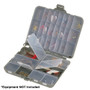 Plano Compact Side-By-Side Tackle Organizer - Grey/Clear 107000
