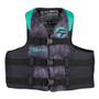 Full Throttle Adult Nylon Life Jacket - S/M - Aqua/Black 112200-505-030-22 - Apollo Lighting