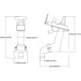 Jabsco Twist n' Lock Manual Toilet Pump Assembly, For 29090 & 29120 Series - Apollo Lighting