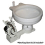 Raritan Fresh Head - Fresh Water Flush - Manual - Household Style - Left Hand Operation 25H00L - Apollo Lighting
