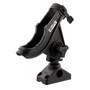 Scotty 280 Bait Caster/Spinning Rod Holder w/241 Deck/Side Mount - Black 280-BK - Apollo Lighting