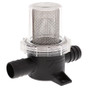 Jabsco Pumpgard In-Line Strainer, 3/4 in Hose Barbs
