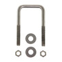 C.E. Smith Zinc U-Bolt 7/16"-14 X 3-1/8" X 3" w/Washers & Nuts - Square 15252A