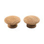 Whitecap Teak Round Drawer Knob - 2" - 2 Pack 60120-A