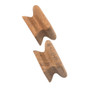Whitecap Teak Square Drawer Knob - 1-1/8" - 2 Pack 60130-A - Apollo Lighting