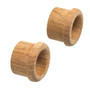Whitecap Teak Finger Pull - 5/8" Barrel Length - 2 Pack 60145-A