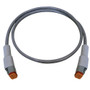 UFlex Power A M-PE1 Power Extension Cable - 3.3' 42056S - Apollo Lighting