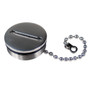 Whitecap Replacement Cap & Chain f/6123, 6123, 6125 & 6126 6061C