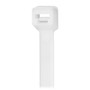 Pacer 4" Cable Tie - Natural Color - 18lb Tensile Strength - 1" Bundle Diameter - 100 Piece Bag CT1M-100