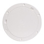 Beckson 8" Non-Skid Pry-Out Deck Plate - White DP83-W - Apollo Lighting