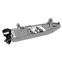 Carver Performance Poly-Guard Styled-to-Fit Boat Cover f/18.5' Jon Style Bass Boats - Shadow Grass 77818C-SG