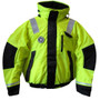 First Watch AB-1100 Flotation Bomber Jacket - Hi-Vis Yellow/Black - XL AB-1100-HV-XL