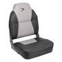 Wise Lund Style High-Back Fishing Seat - Grey/Charcoal 8WD640PLS-664