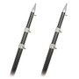 Rupp Top Gun Outrigger Poles - Fixed Length - Carbon Fiber - 18' A0-1800-CF