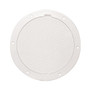 Beckson 6" Non-Skid Pry-Out Deck Plate - White DP63-W