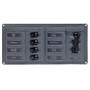 BEP AC Circuit Breaker Panel w/o Meters, 4 Way Panel 2 Mains - 110V 900-AC1-110V - Apollo Lighting
