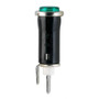 VDO Green Snap-In Panel Mount Light - 12V 600-845