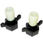 Shurflo by Pentair Straight Fitting Port Adapter - 1/2"-14 NPT(F) x 3/4" Barb 94-181-03