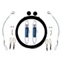 Rupp Single Rigging Kit w/Klickers - Black Mono 160' Lines CA-0110-MO - Apollo Lighting
