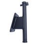 Panther 5" Set Back Transom Mount Bracket - Black - Powder Coat KPS50B