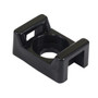 Pacer Screw Down Cable Tie Mount - #8 Screw Mount Method - Black - 100 Pack CTM2S8BK-100