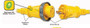 Hubbell HBL61CM08LED 30 Amp 50 Foot Cordset With LED HBL61CM08LED