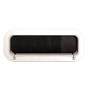 Beckson Drain Port - 4" x 14" x 2"-Depth - White/Clear PO414DWC-20