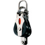 Ronstan Series 20 Ball Bearing Block - Double - Becket - 2-Axis Shackle Head RF20212