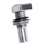 Whitecap Fuel Vent - Rectangular Head, Straight, 9/16" Hose S-7031C