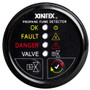 Fireboy-Xintex Propane Fume Detector w/Plastic Sensor & Solenoid Valve - Black Bezel Display P-1BS-R - Apollo Lighting