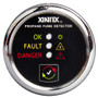 Fireboy-Xintex Propane Fume Detector w/Plastic Sensor - No Solenoid Valve - Chrome Bezel Display P-1C-R - Apollo Lighting