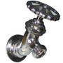 Whitecap CP Brass LG Sillcock 2-3/16" Base 4" Depth P-2453C