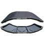 Sebba Shade 8 x 12 ft. Black Sun Shade f/Boats 26'+ SS8X12BLK