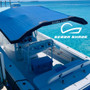 Sebba Shade 8 x 12 ft. Grey Sun Shade f/Boats 26'+ SS8X12GRY