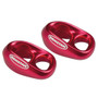 Ronstan Shock - 3/16" Line - 1/4" Webbing - Red - Pair RF8080R-2