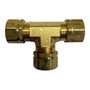 Uflex Union T-Fitting f/3/8" Tube Compression Hose Fittings UNION T - Apollo Lighting